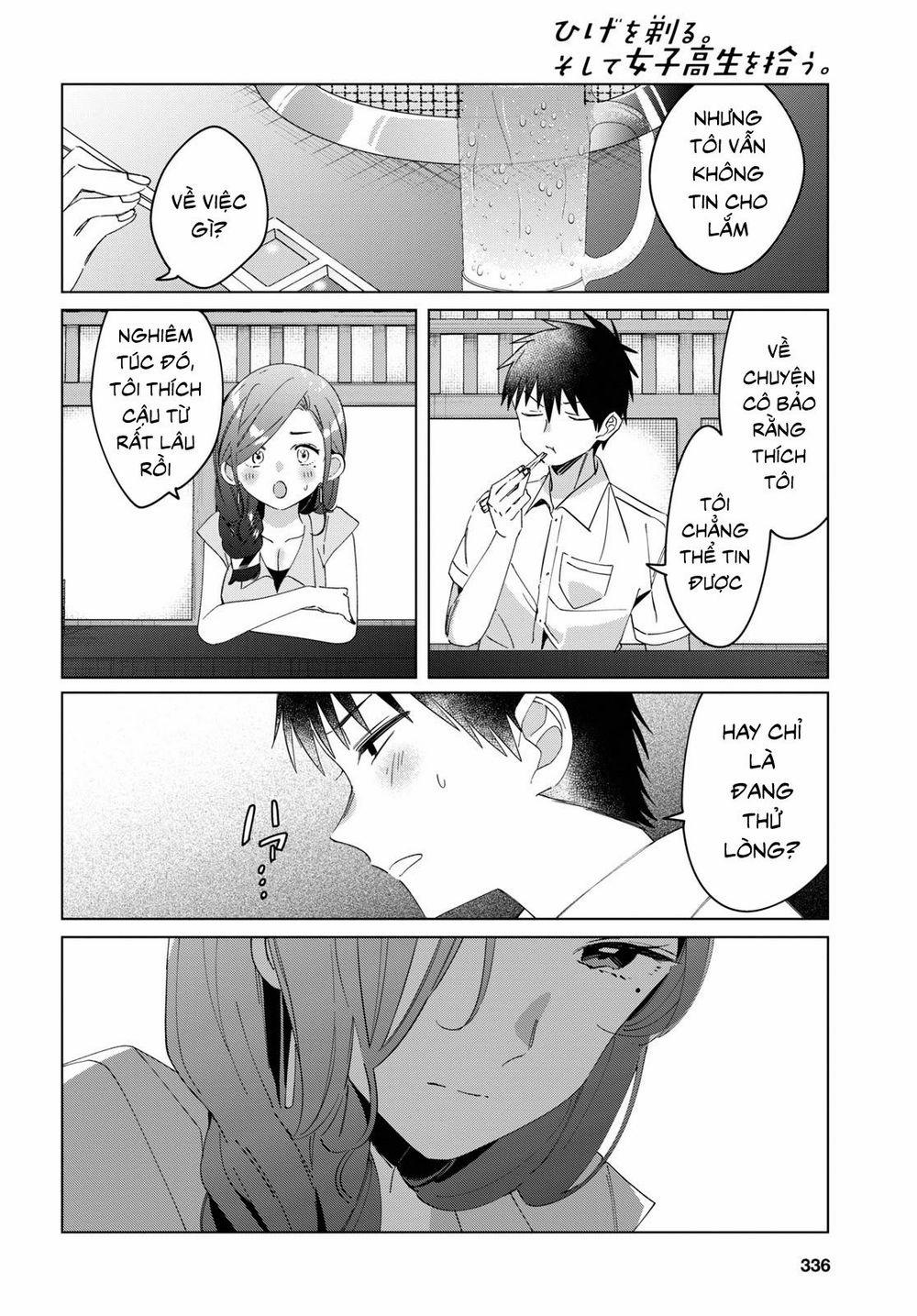 Hige Wo Soru. Soshite Joshikosei Wo Hirou 14 trang 13