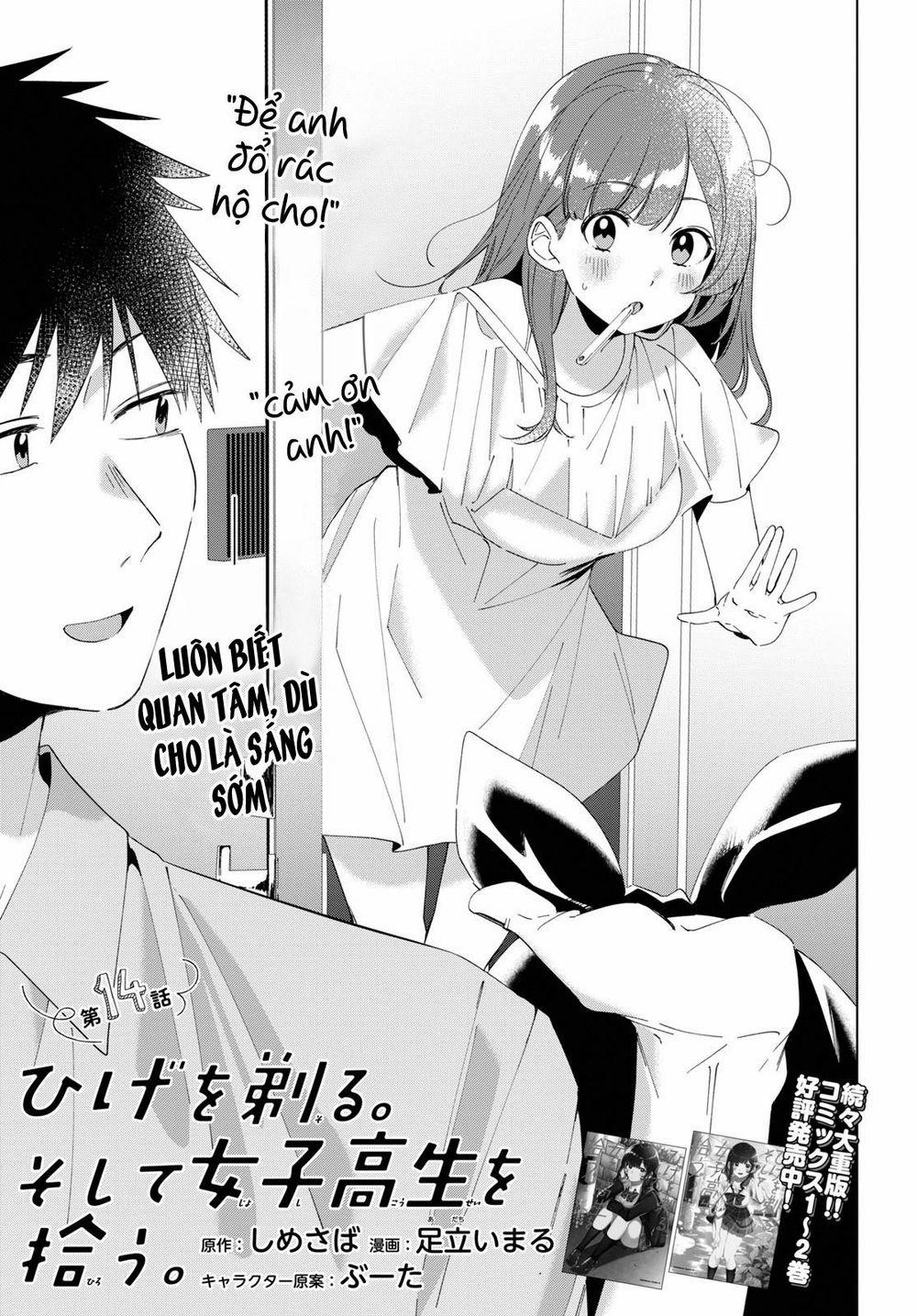 Hige Wo Soru. Soshite Joshikosei Wo Hirou 14 trang 6