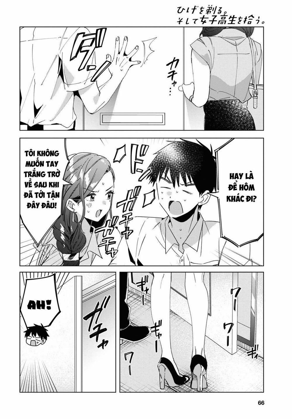 Hige Wo Soru. Soshite Joshikosei Wo Hirou 15 trang 17