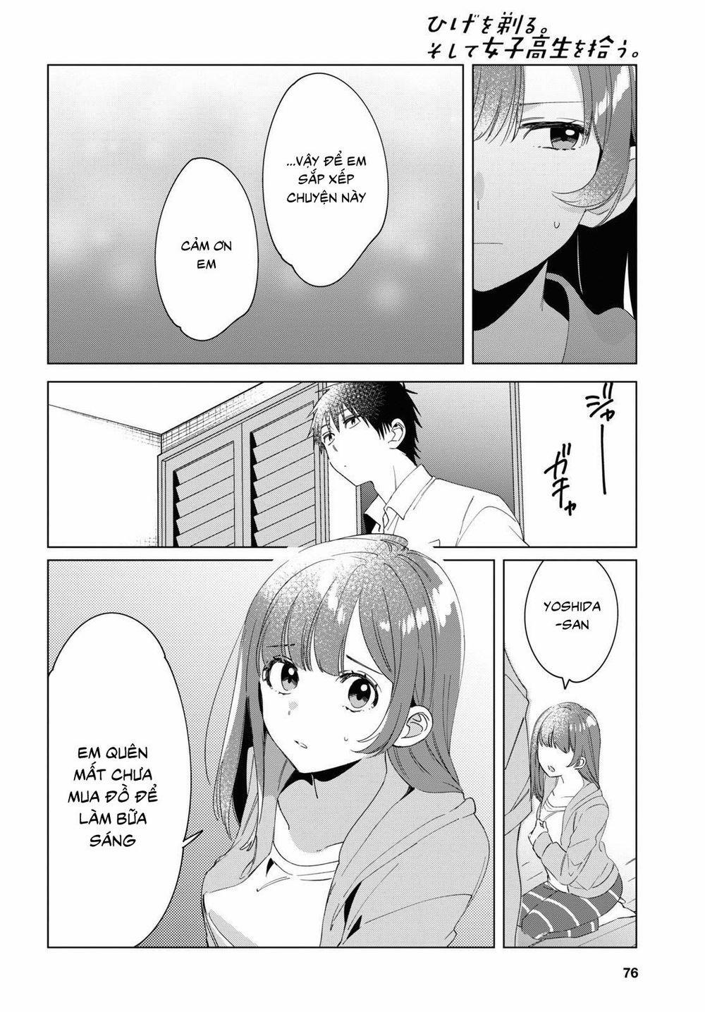 Hige Wo Soru. Soshite Joshikosei Wo Hirou 15 trang 26