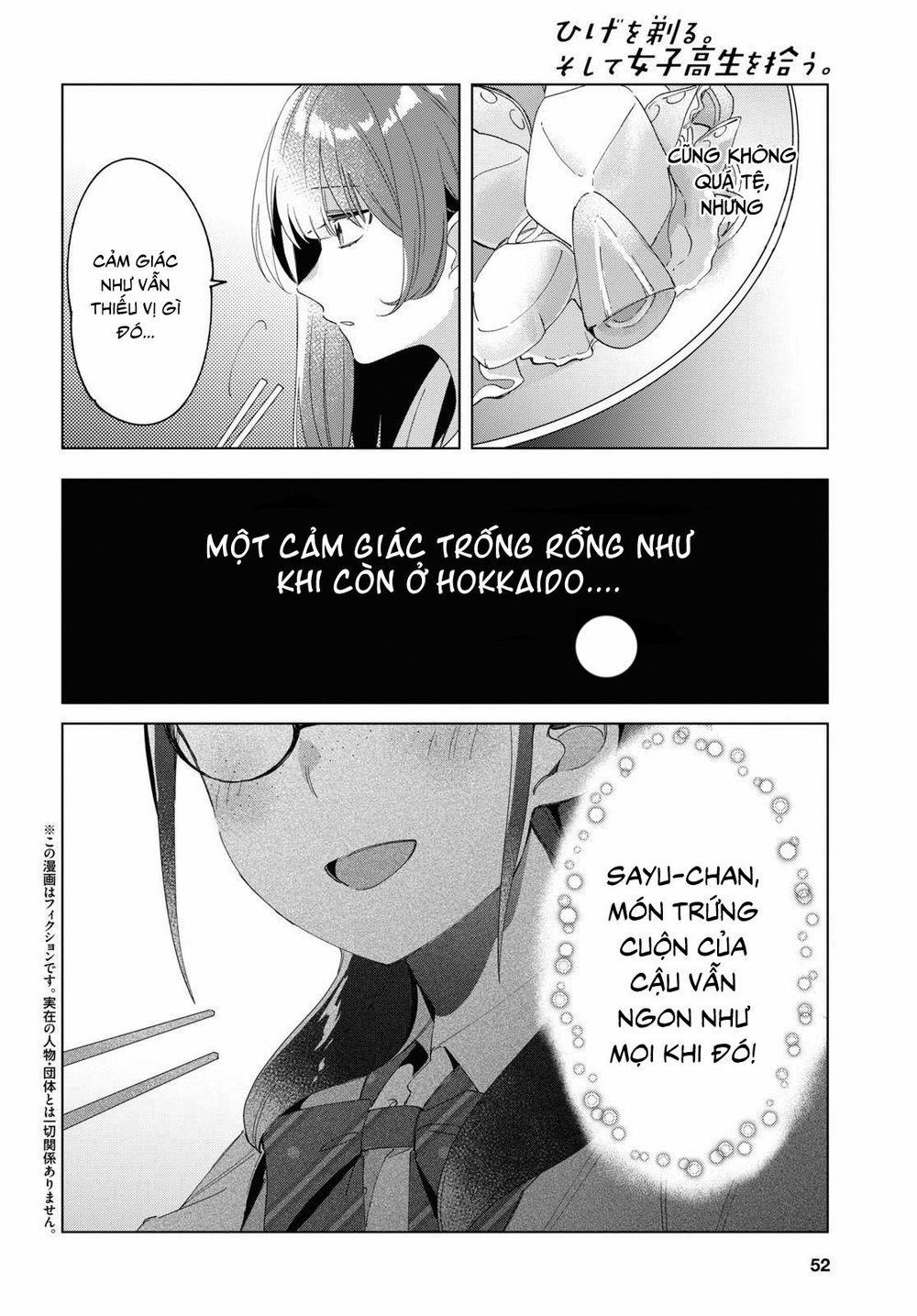 Hige Wo Soru. Soshite Joshikosei Wo Hirou 15 trang 3