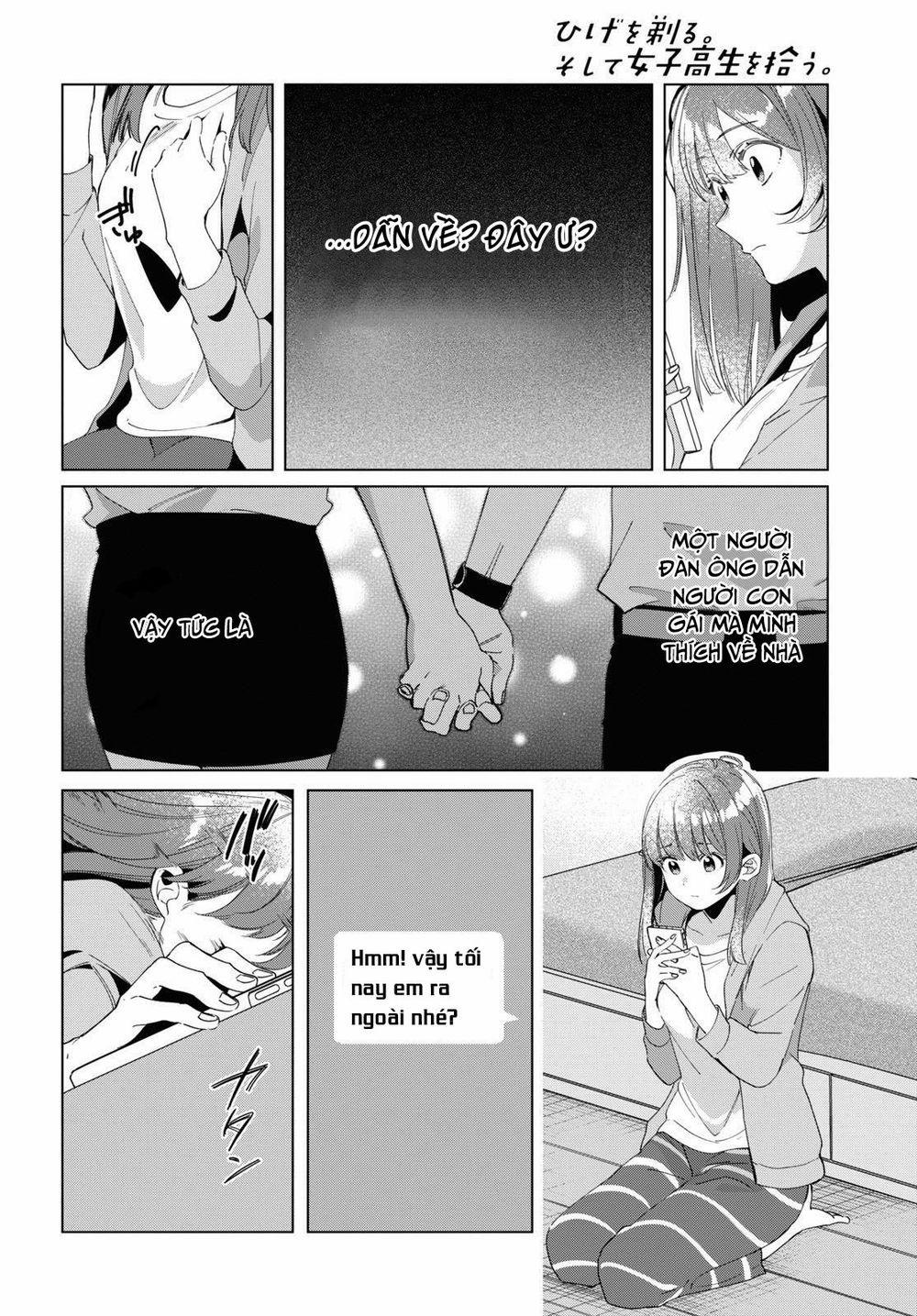 Hige Wo Soru. Soshite Joshikosei Wo Hirou 15 trang 9