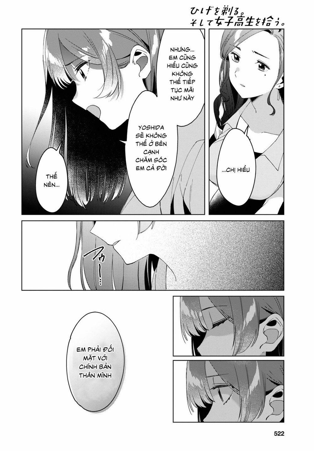 Hige Wo Soru. Soshite Joshikosei Wo Hirou 16 trang 17