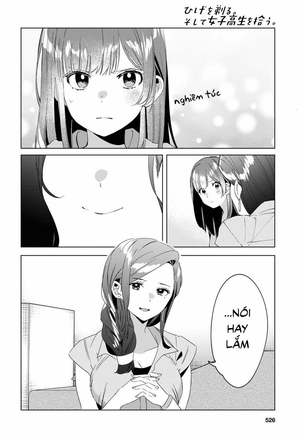 Hige Wo Soru. Soshite Joshikosei Wo Hirou 16 trang 21