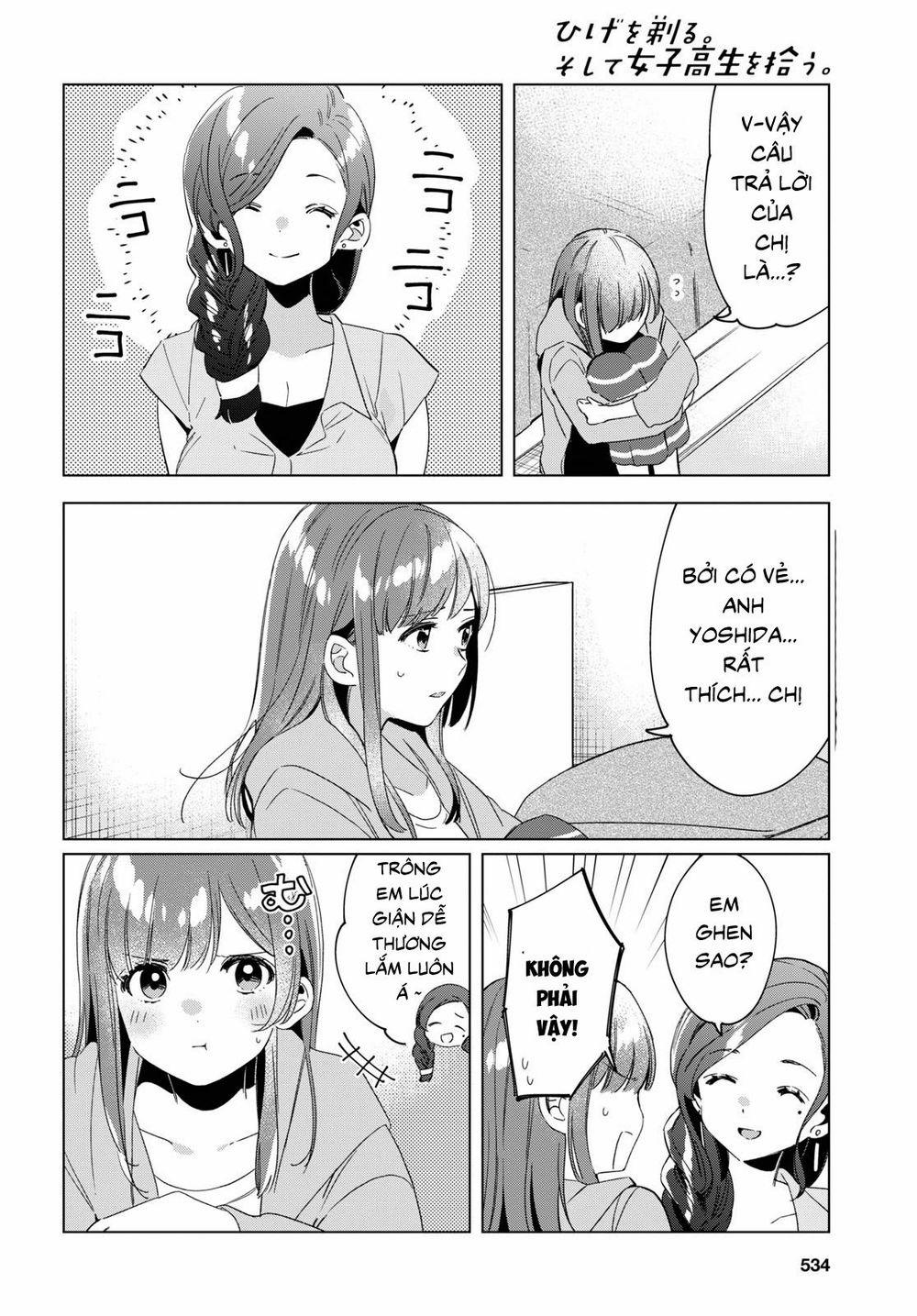 Hige Wo Soru. Soshite Joshikosei Wo Hirou 16 trang 29