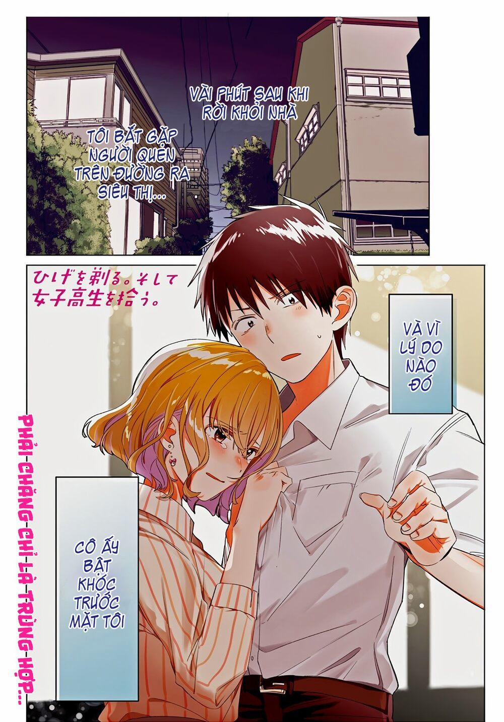 Hige Wo Soru. Soshite Joshikosei Wo Hirou 17 trang 2