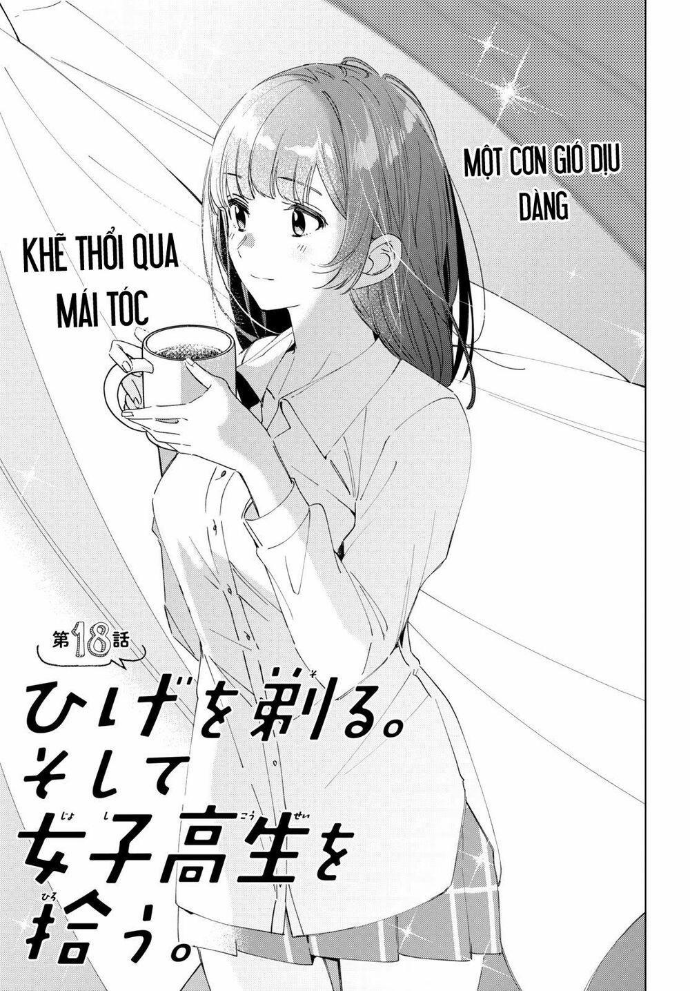 Hige Wo Soru. Soshite Joshikosei Wo Hirou 18 trang 2