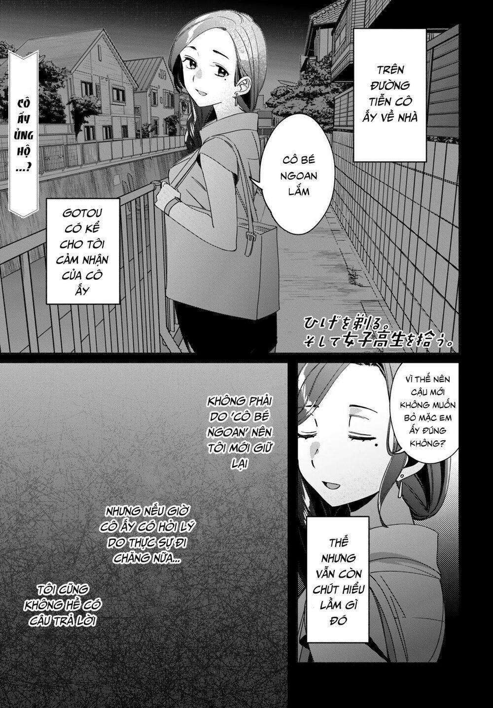 Hige Wo Soru. Soshite Joshikosei Wo Hirou 19 trang 2