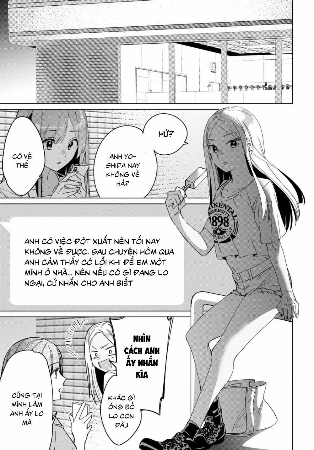 Hige Wo Soru. Soshite Joshikosei Wo Hirou 24.2 trang 12