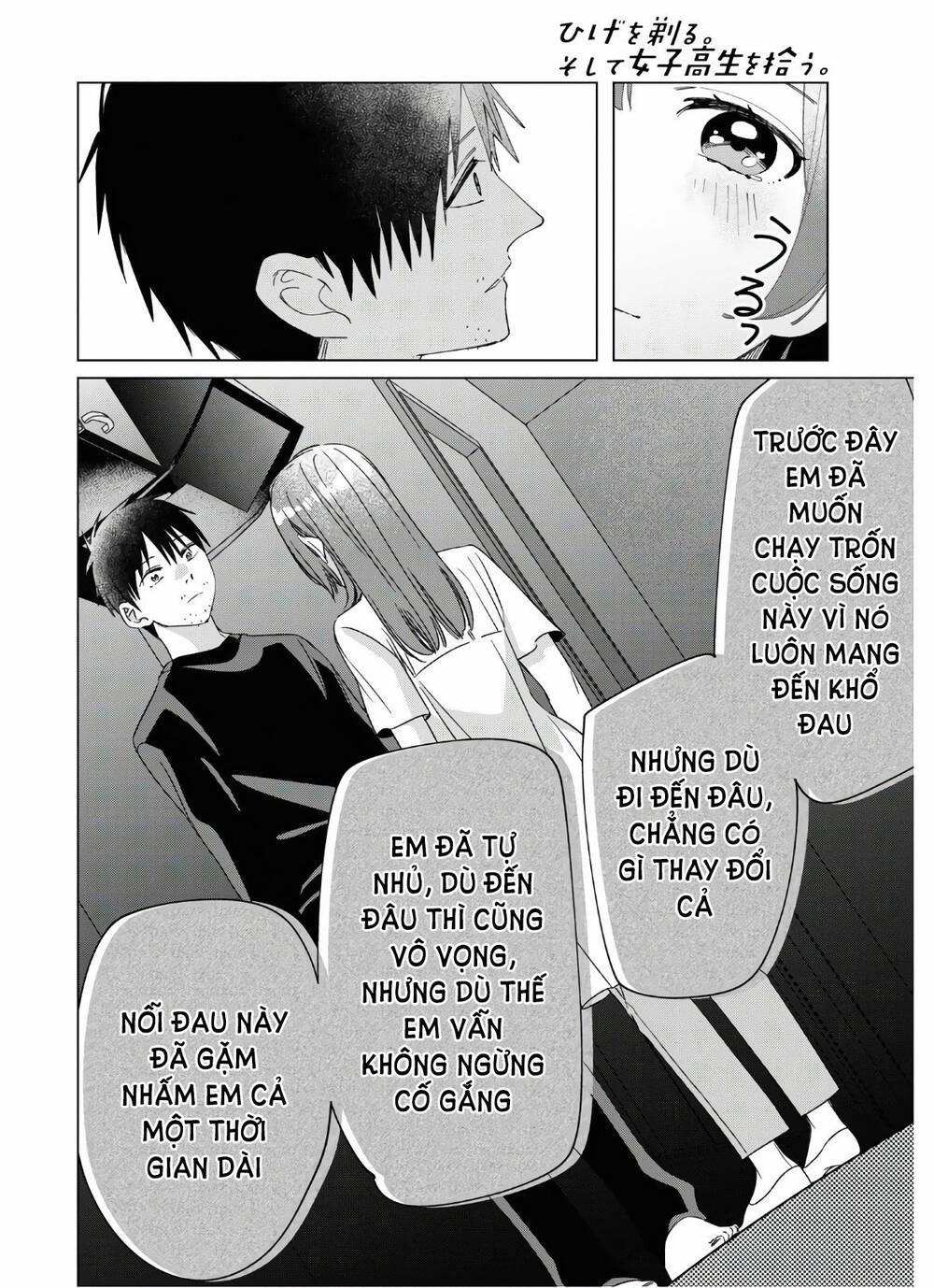 Hige Wo Soru. Soshite Joshikosei Wo Hirou 25 trang 13