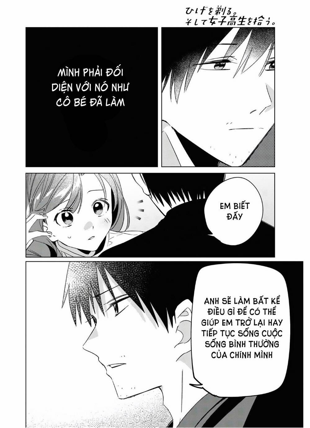 Hige Wo Soru. Soshite Joshikosei Wo Hirou 25 trang 22