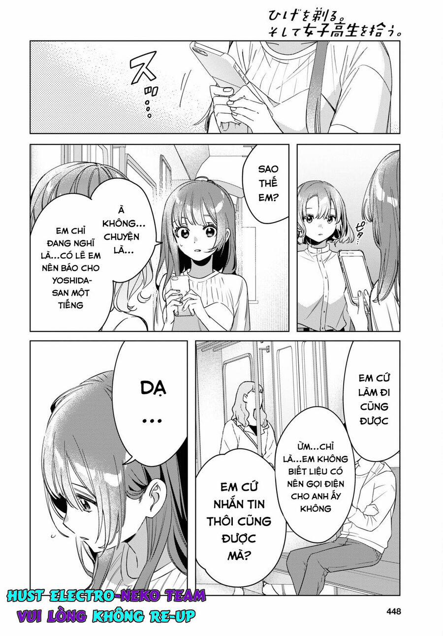 Hige Wo Soru. Soshite Joshikosei Wo Hirou 38 trang 12