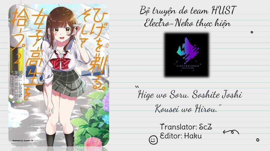 Hige Wo Soru. Soshite Joshikosei Wo Hirou 39 trang 22
