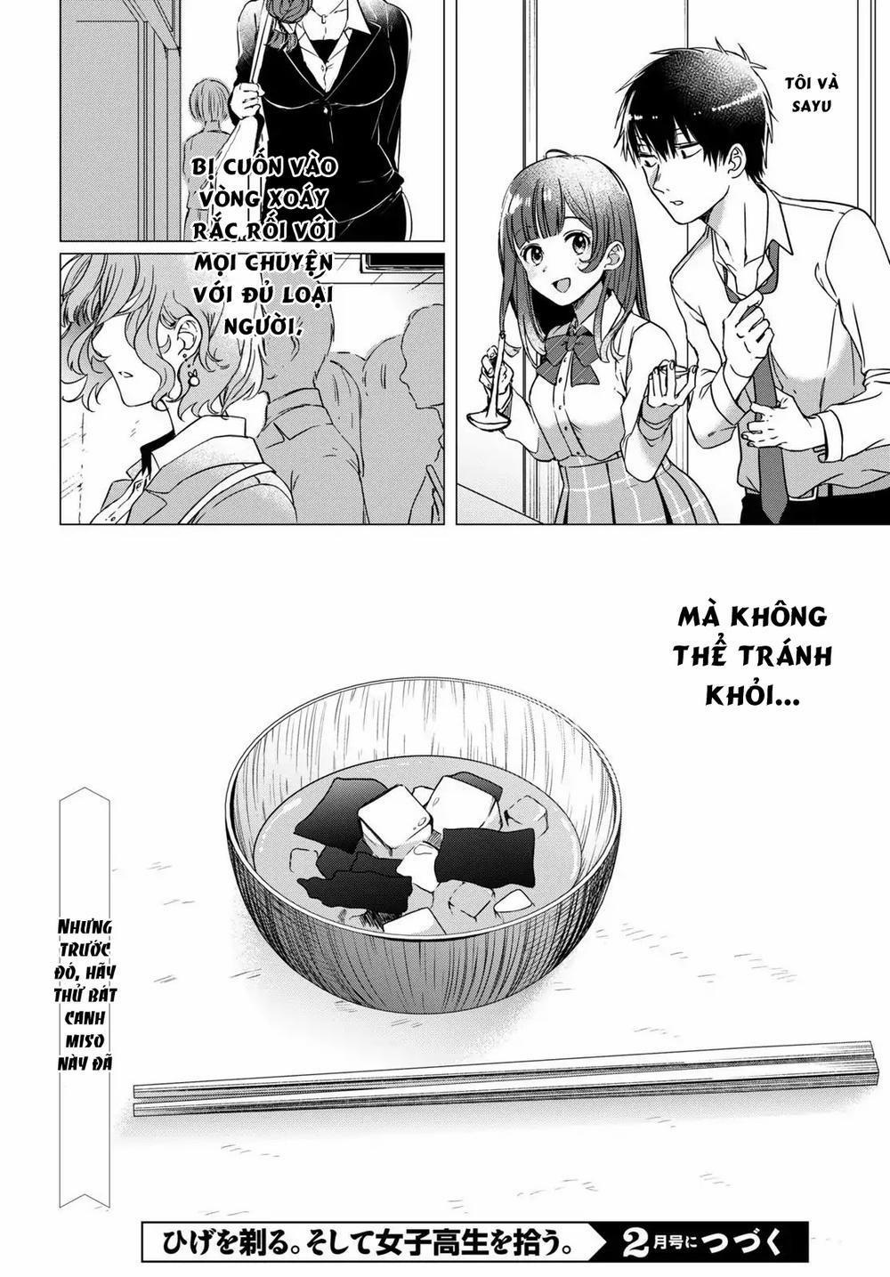 Hige Wo Soru. Soshite Joshikosei Wo Hirou 4 trang 6