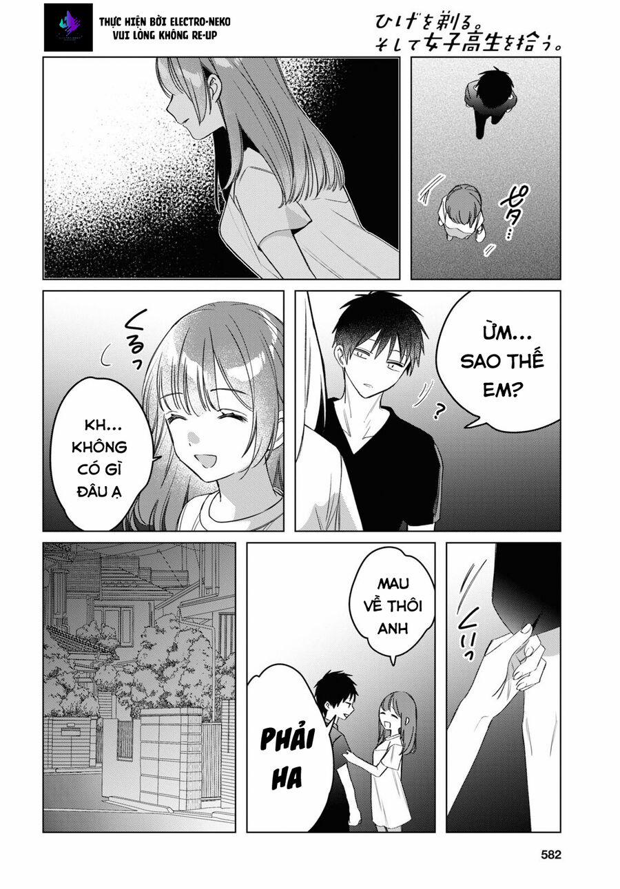 Hige Wo Soru. Soshite Joshikosei Wo Hirou 40 trang 13