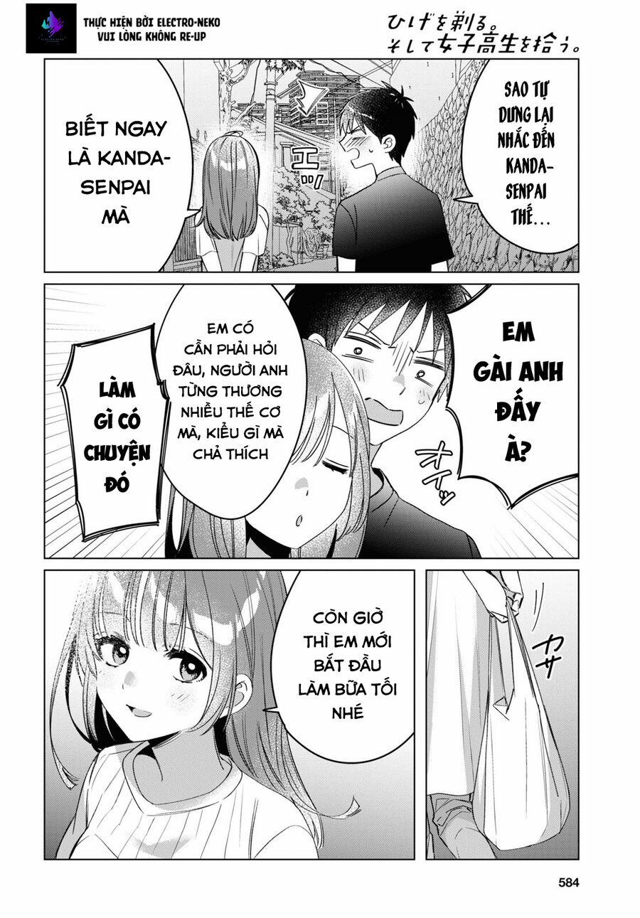 Hige Wo Soru. Soshite Joshikosei Wo Hirou 40 trang 15