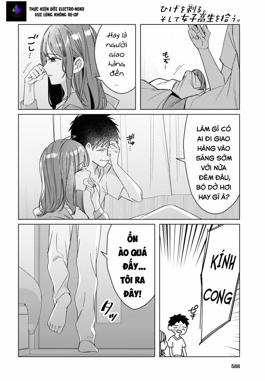 Hige Wo Soru. Soshite Joshikosei Wo Hirou 40 trang 19