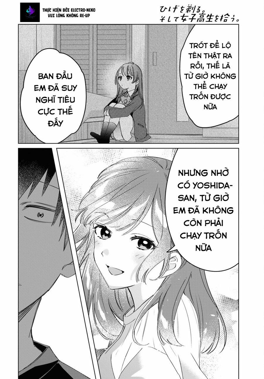 Hige Wo Soru. Soshite Joshikosei Wo Hirou 40 trang 9