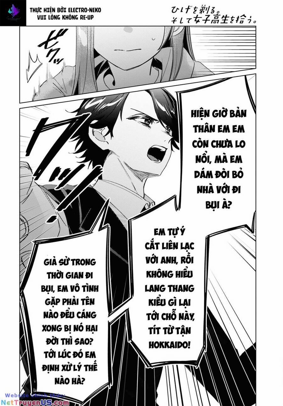 Hige Wo Soru. Soshite Joshikosei Wo Hirou 41 trang 13