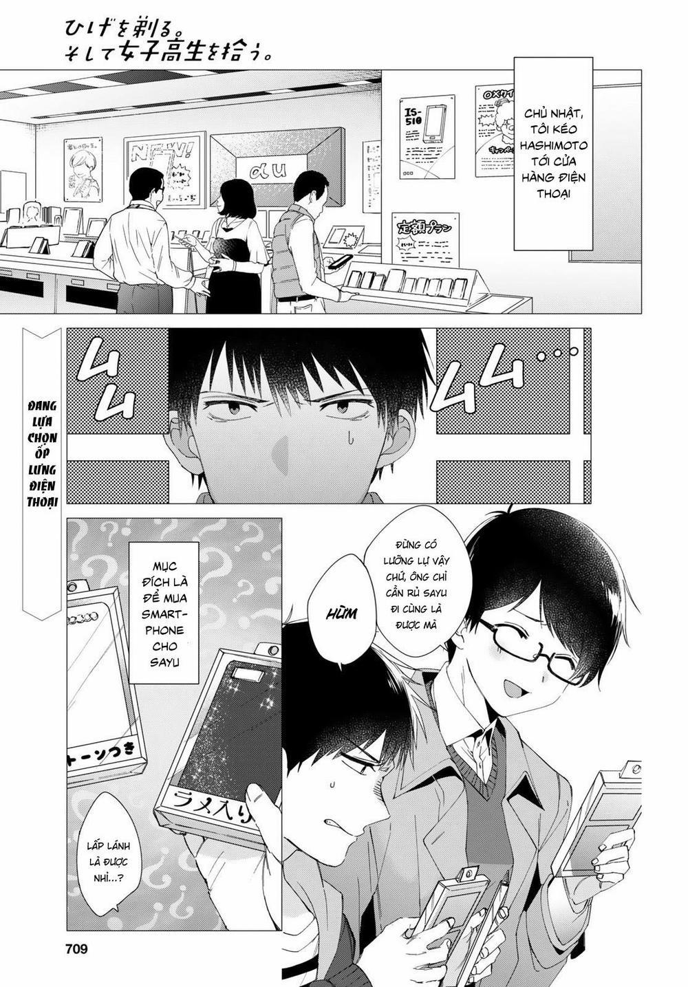 Hige Wo Soru. Soshite Joshikosei Wo Hirou 5 trang 2