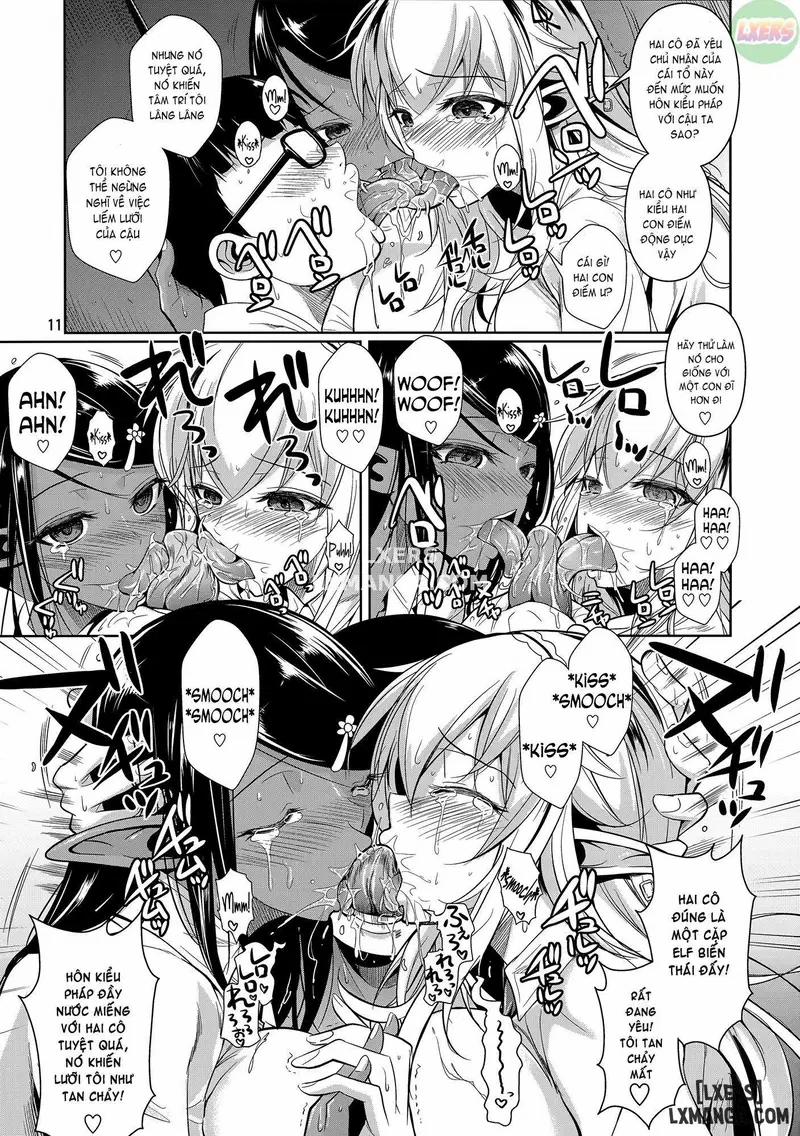 High Elf × High School Shiro × Kuro 1 trang 11