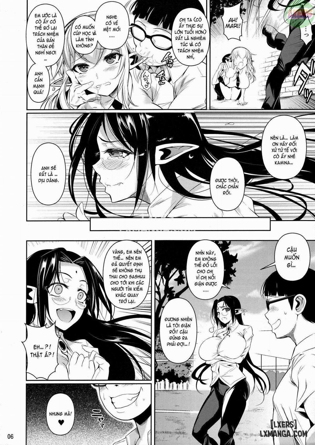 High Elf x High School Dosukebe Smell 1 trang 6