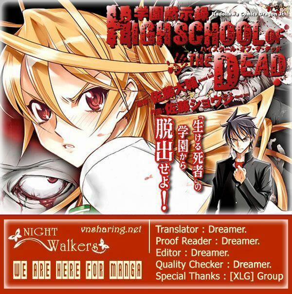 Highschool Of The Dead 1 trang 0