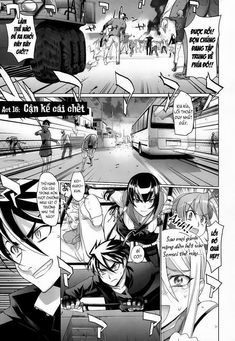 Highschool Of The Dead 16 trang 1