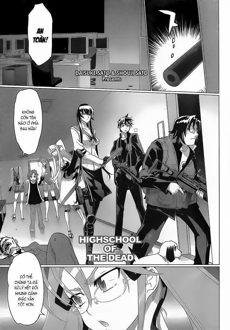 Highschool Of The Dead 28 trang 1