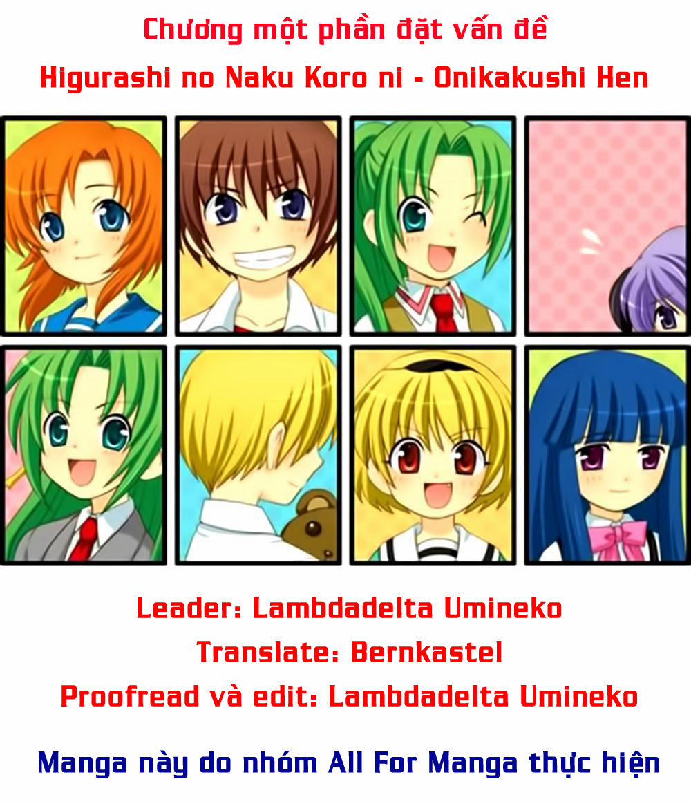 Higurashi No Naku Koro Ni – Onikakushi Hen 2.1 trang 0