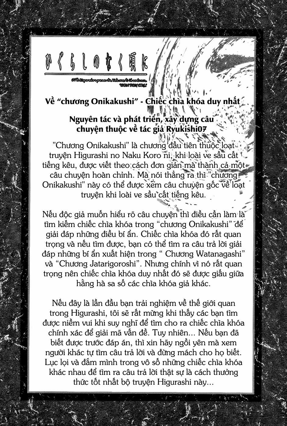 Higurashi No Naku Koro Ni – Onikakushi Hen 9 trang 74