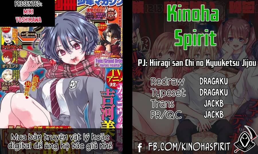 Hiiragi-San Chi No Kyuuketsu Jijou 5 trang 0