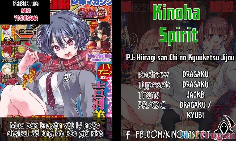 Hiiragi-San Chi No Kyuuketsu Jijou 9 trang 0
