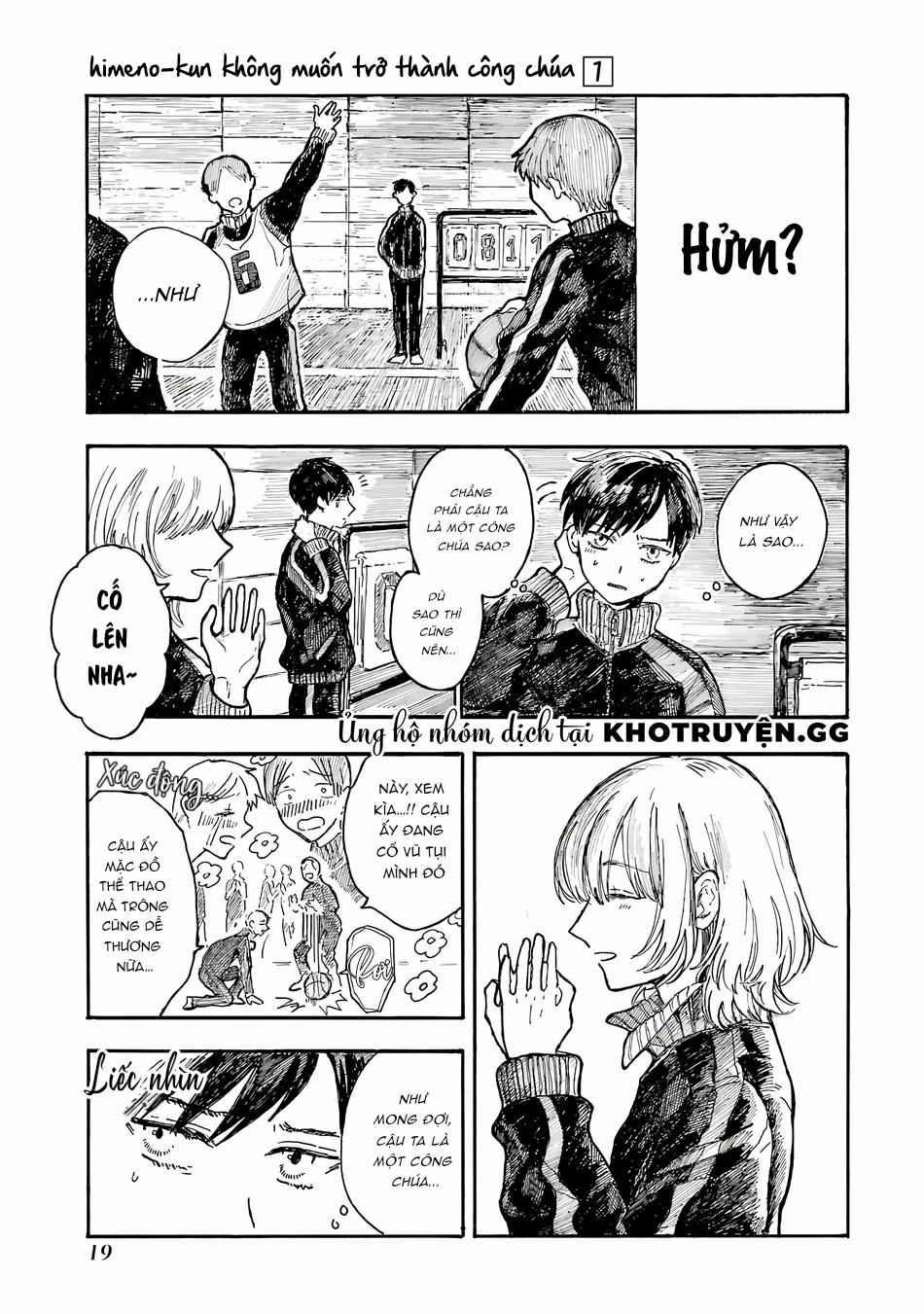 Hime-kun Không Muốn Làm Công Chúa Đâu! 1 trang 20