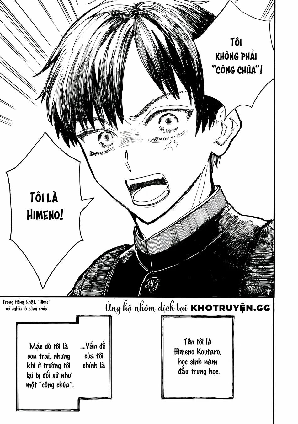 Hime-kun Không Muốn Làm Công Chúa Đâu! 1 trang 6