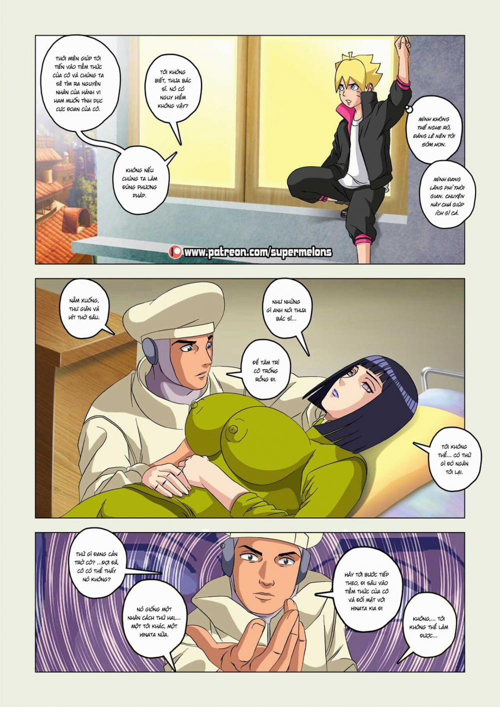 Hinata và sự tích thợ săn đầu buồi 1 trang 13