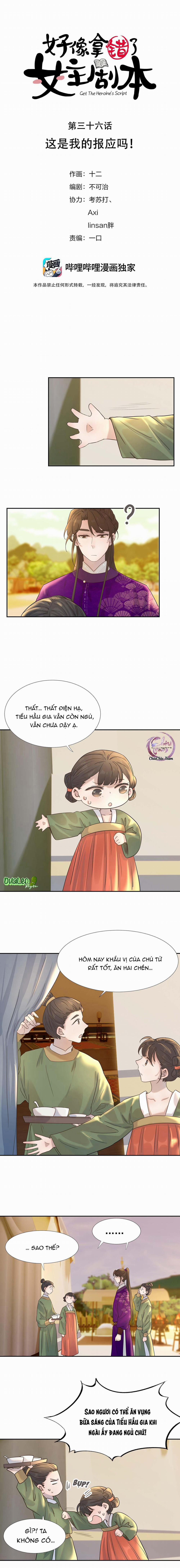 Hình Như Cầm Nhầm Kịch Bản Của Nữ Chính Rồi! (END) 36 trang 0