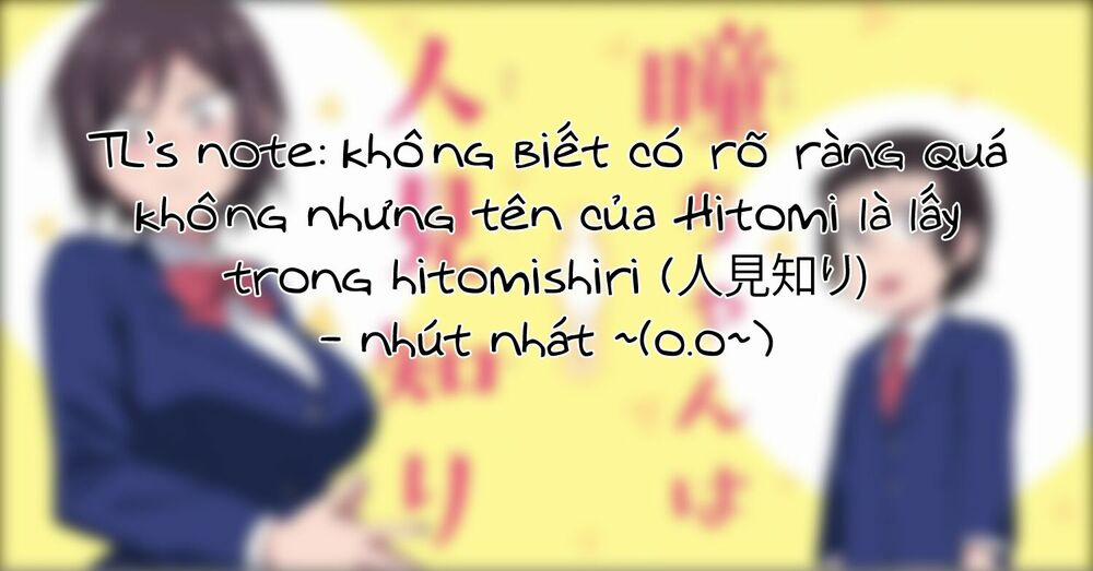 Hitomi-Chan Wa Hitomishiri 1 trang 22