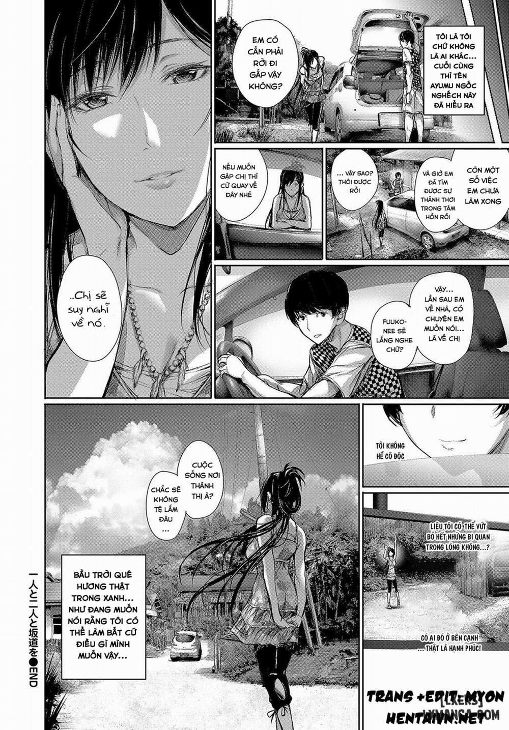 Hitori to Futari to Sakamichi o Oneshot trang 23