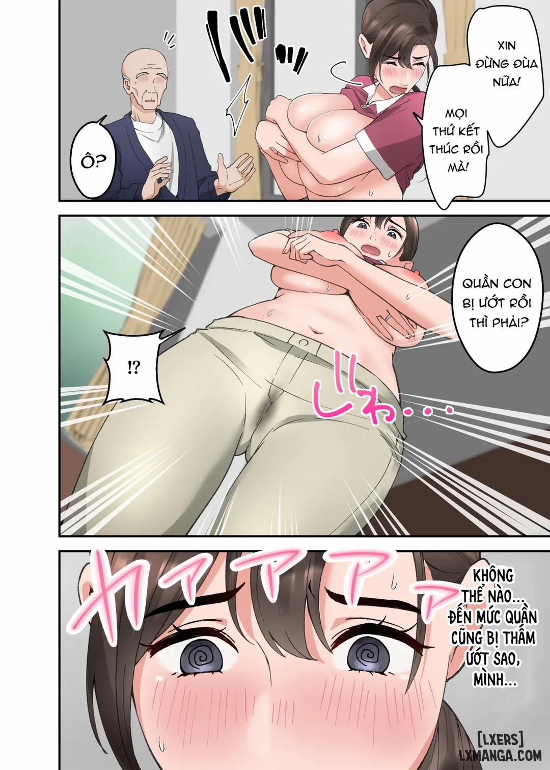 Hitozuma no Kaigoshi ga Yoboyobo Jii-san ni Ikasare Makuru Hanashi Oneshot trang 16