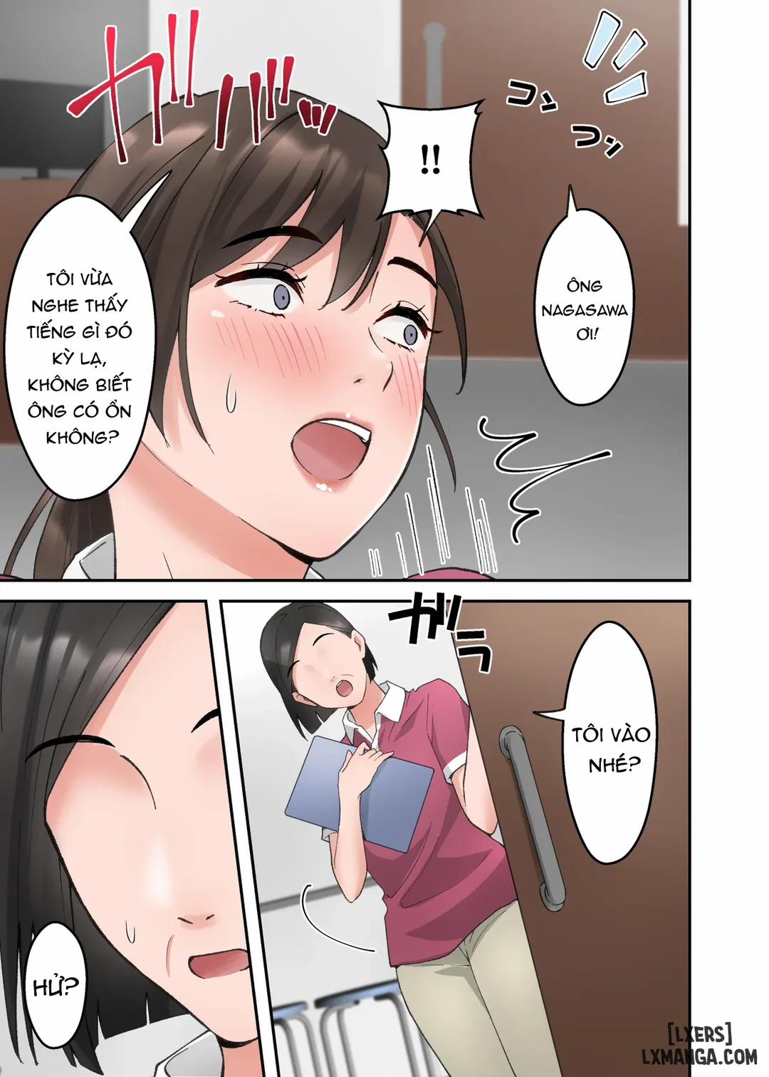 Hitozuma no Kaigoshi ga Yoboyobo Jii-san ni Ikasare Makuru Hanashi Oneshot trang 21