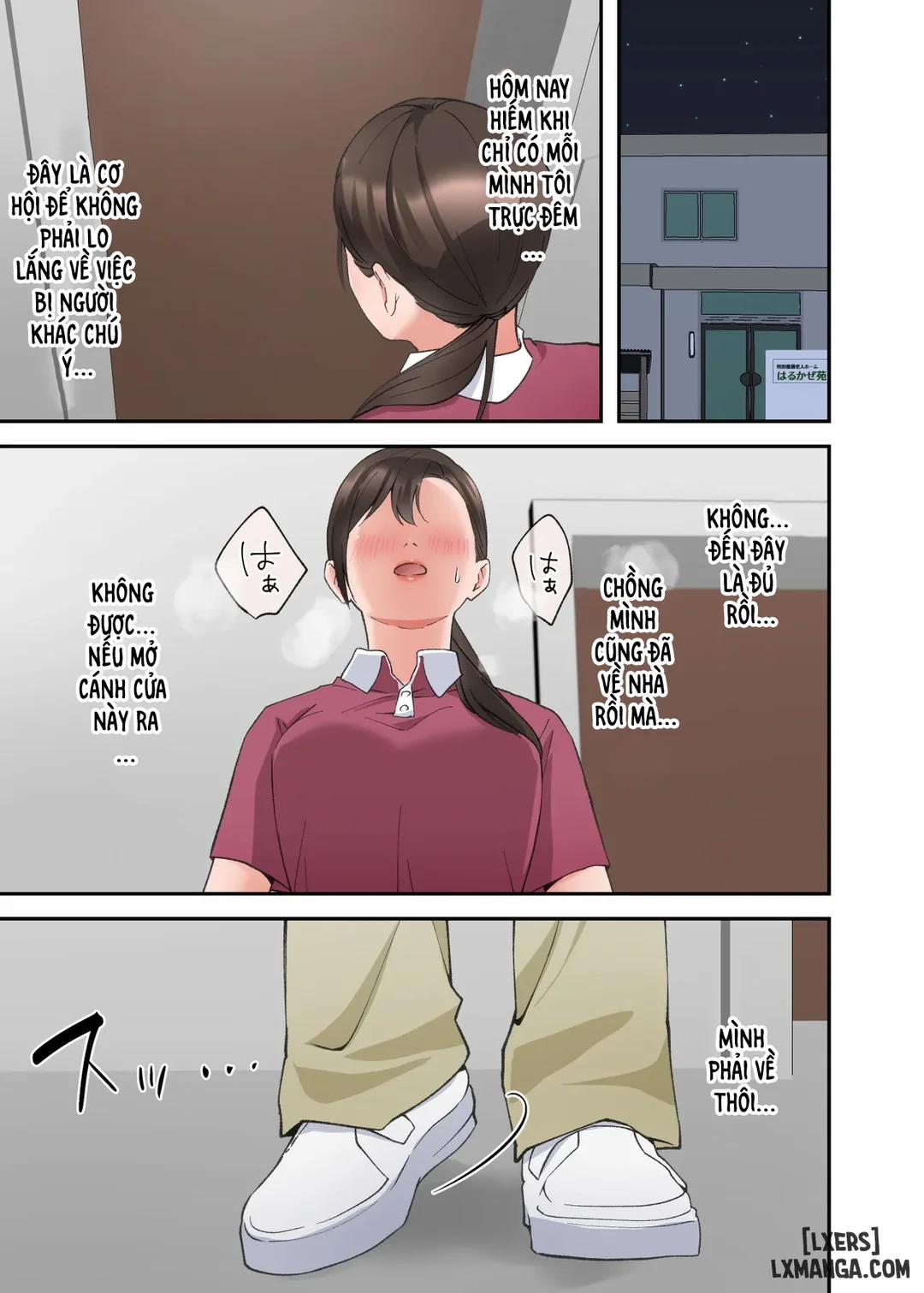 Hitozuma no Kaigoshi ga Yoboyobo Jii-san ni Ikasare Makuru Hanashi Oneshot trang 39