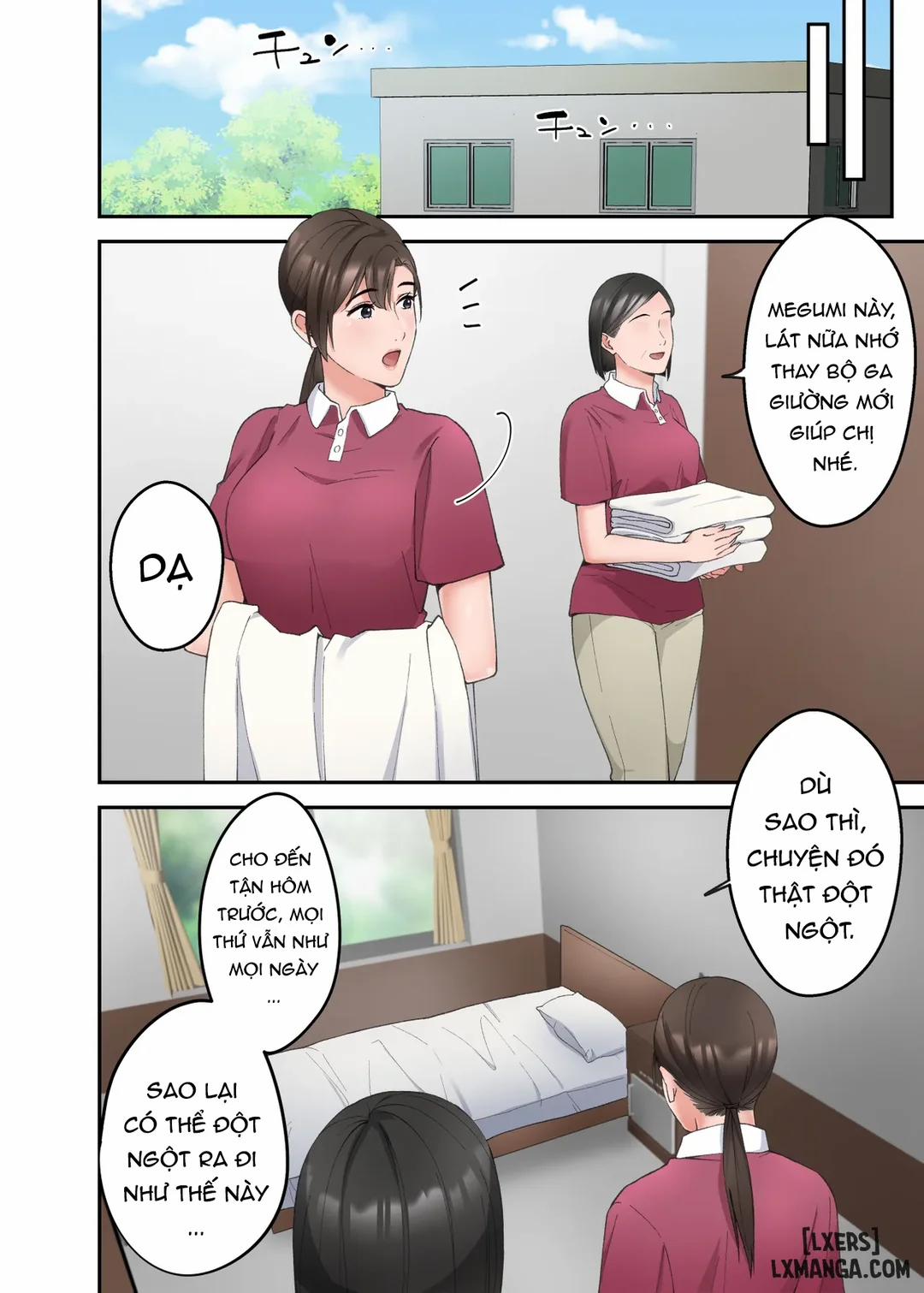 Hitozuma no Kaigoshi ga Yoboyobo Jii-san ni Ikasare Makuru Hanashi Oneshot trang 68