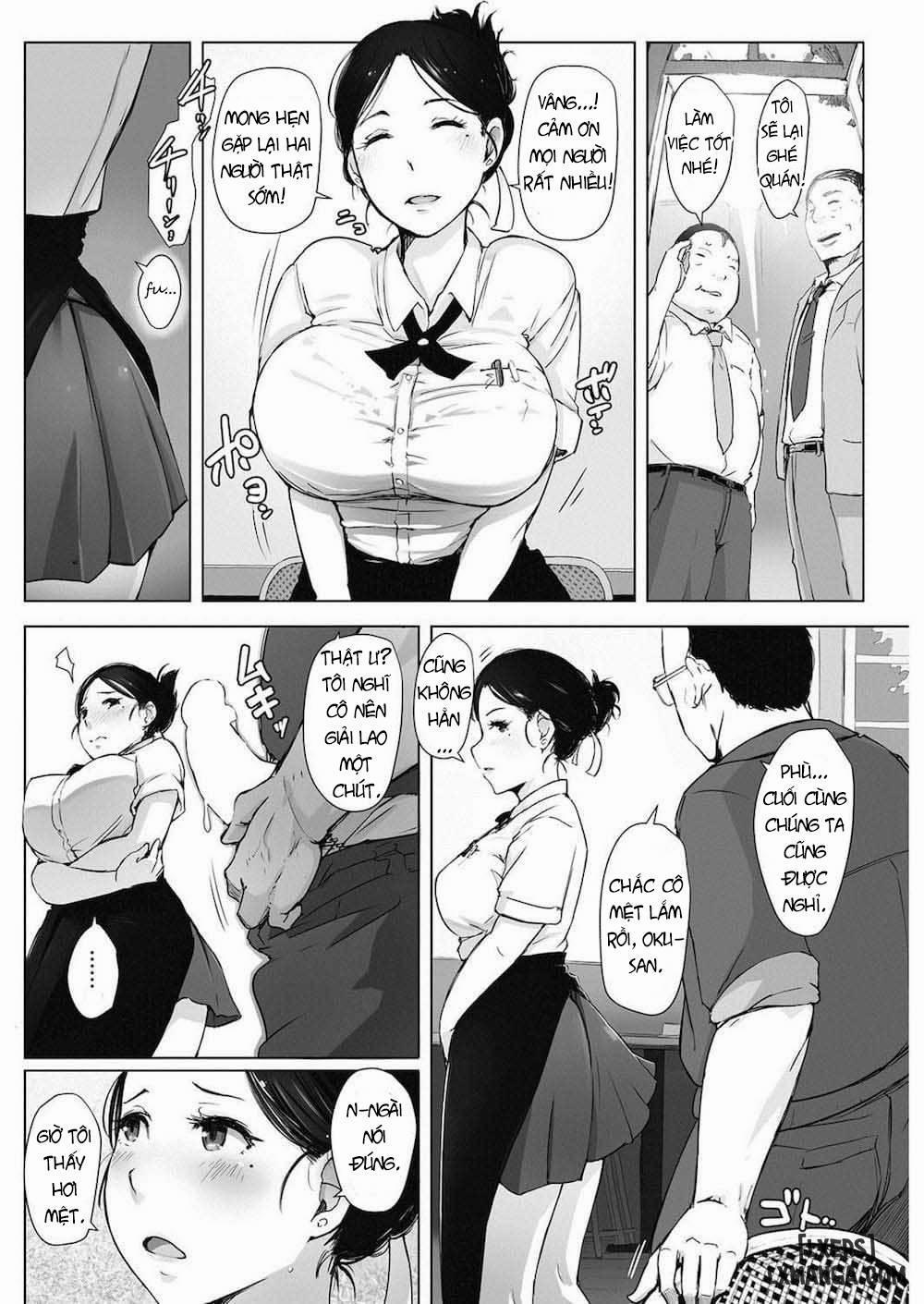 Hitozuma NTR Kissa Oneshot trang 18