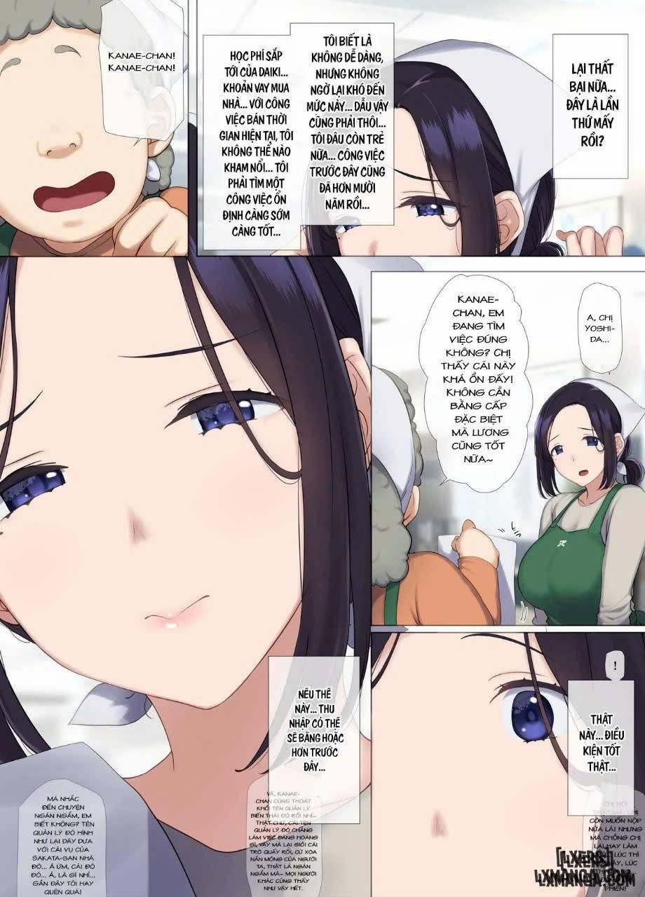 Hitozuma OL no Oshigoto wa Shachou no Musuko no Seishori Benki desu Oneshot trang 3