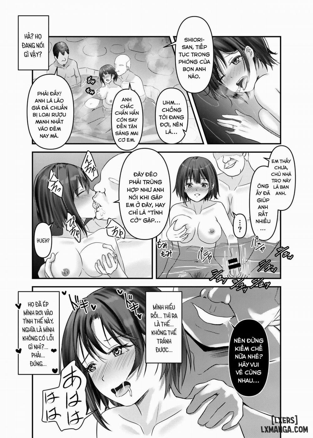 Hitozuma Shiori ga Onsen Ryokou de NTRta Hi ONESHOT 1 trang 27