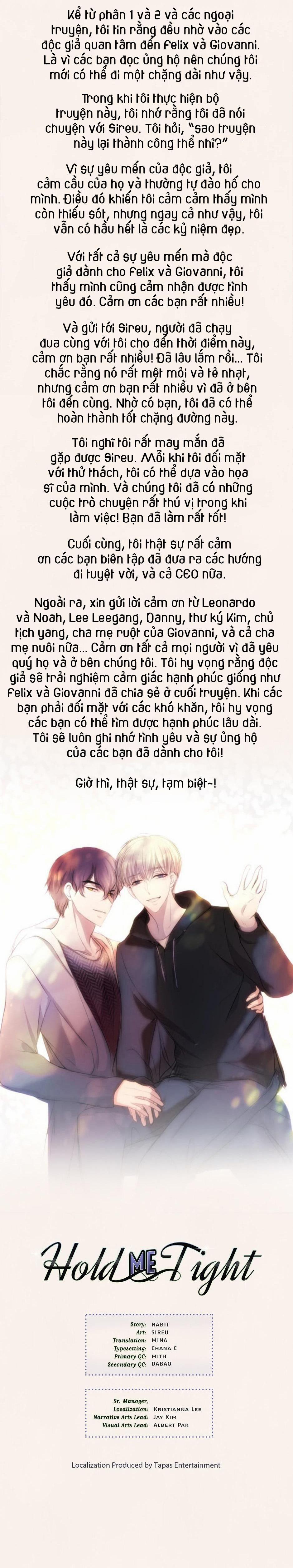 HMT Giữ Em Thật Chặt 192 Hậu Kỳ trang 23