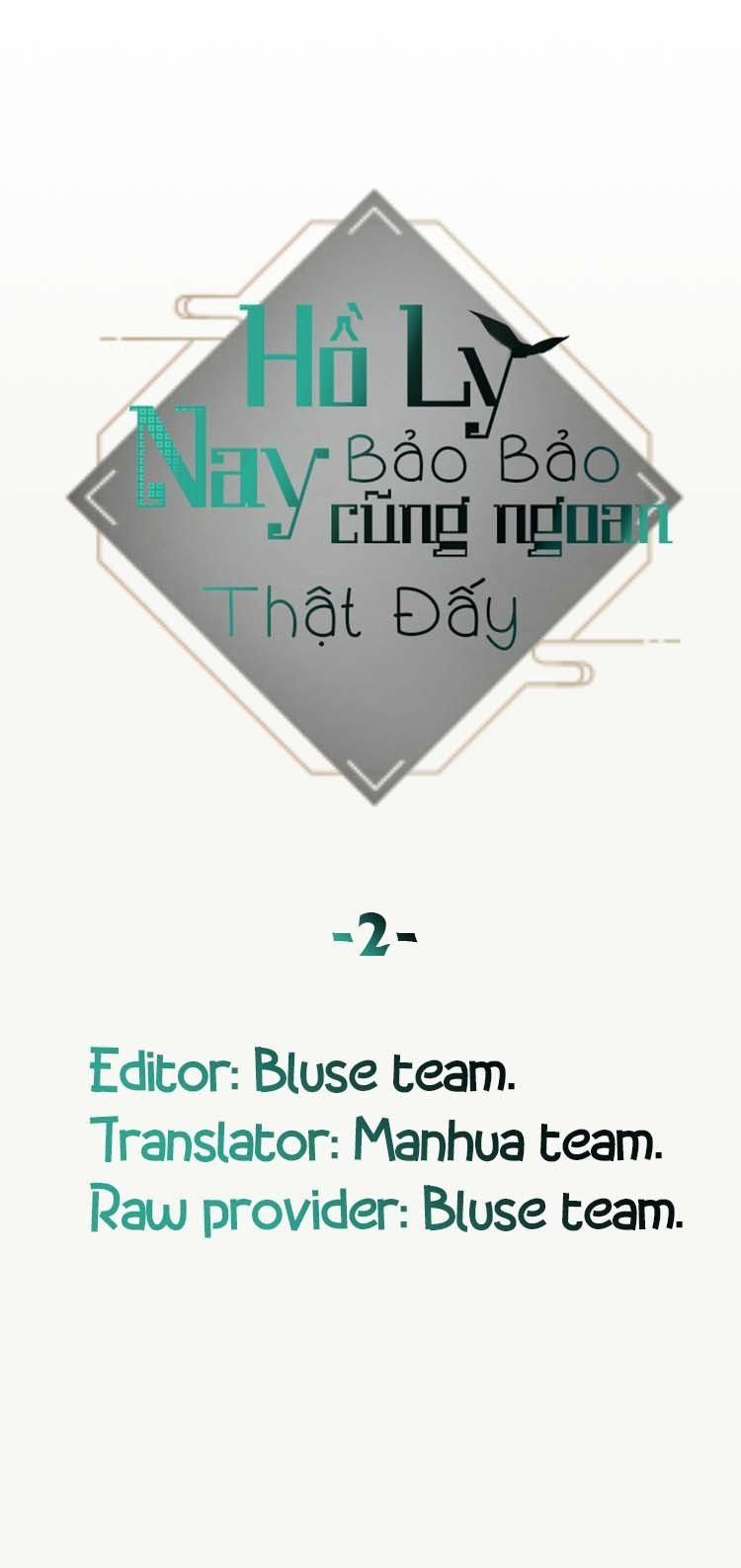 Hồ Ly Bảo Bảo Nay Cũng Ngoan Thật Đấy ! 3 trang 1