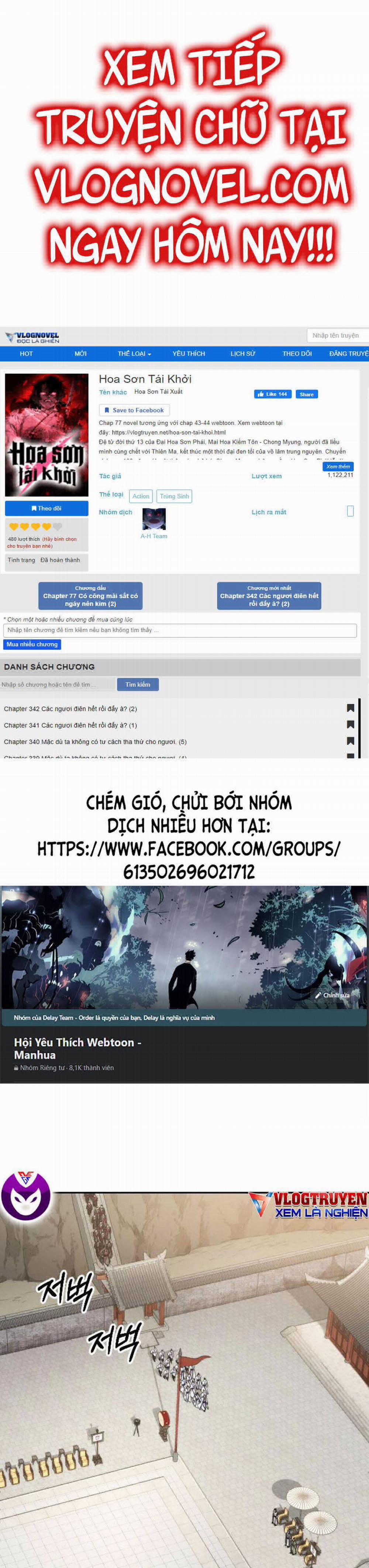 Hoa Sơn Tái Khởi 58 trang 0