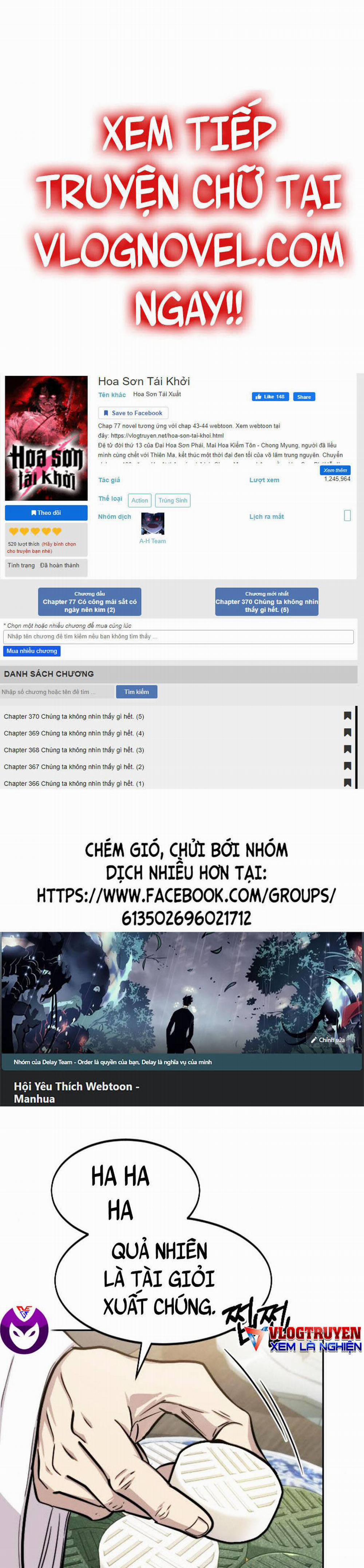 Hoa Sơn Tái Khởi 60 trang 0